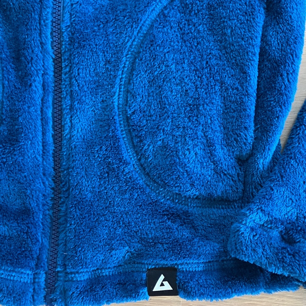 American Giant Woman’s Polartec Fleece Zip Up Hoodie Jacket Made in the USA - Picture 3 of 8
